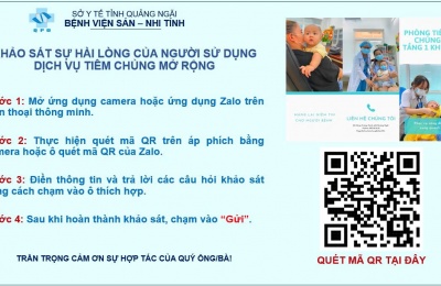 Khảo sát sự hài lòng của người dân đối với các dịch vụ y tế công cộng 2025